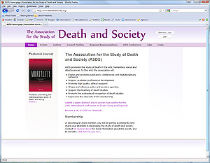 Association of Death and Society